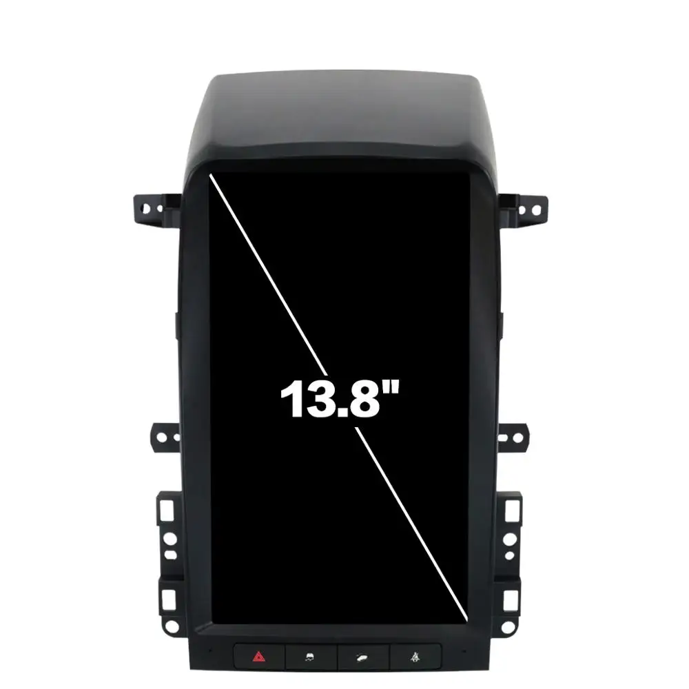 Aotsr Tesla 13," Android 8,1 вертикальный экран автомобильный DVD мультимедийный плеер gps навигация для Chevrolet Captiva 2008-2012 carplay