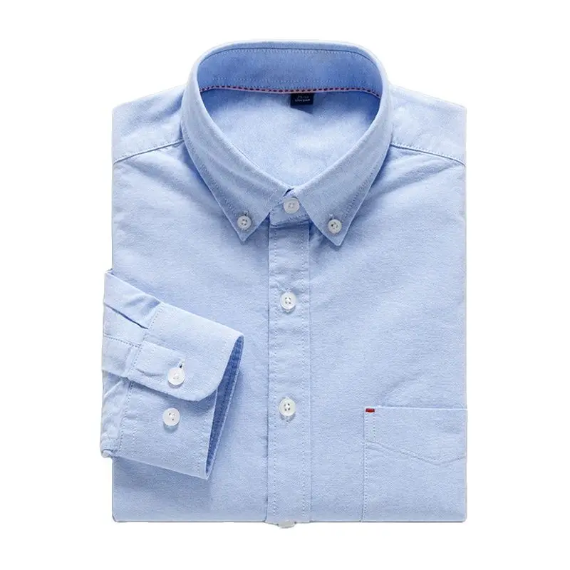 Отличное качество 100% хлопок Оксфорд мягкие удобные с длинным рукавом для отдыха