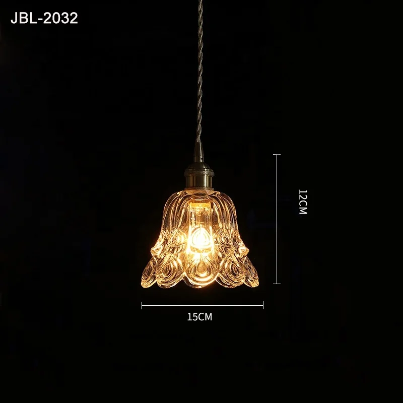 Лофт подвесные промышленные лампы Современная хрустальная люстра из стекла для