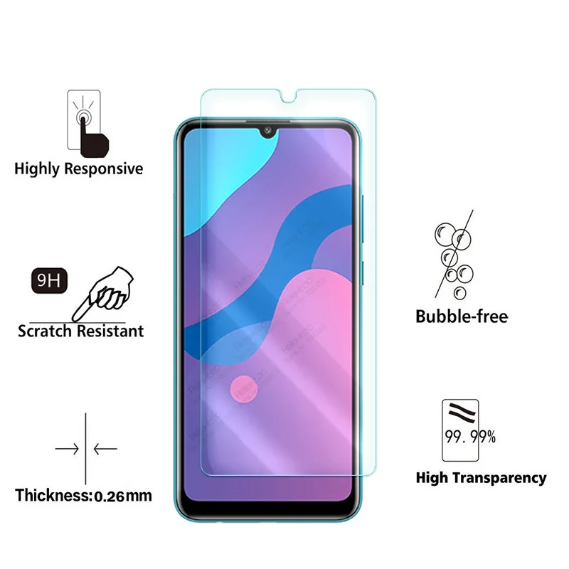 Закаленное стекло 2 в 1 для honor 9a Защитное huawei 9s 9c honer 9 a s c 9H Защитная пленка