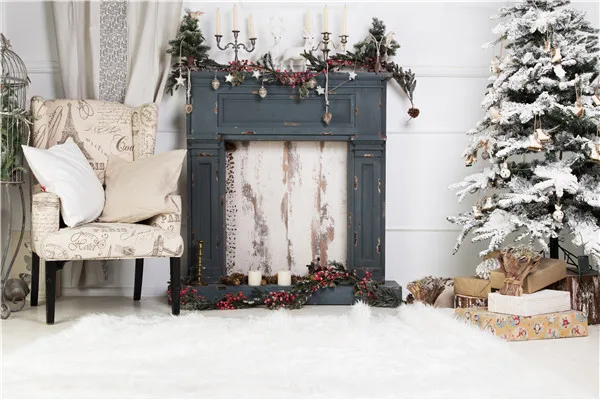 

ZHISUXI Vinyl Custom Photography Backdrops Prop Christmas day and Wood Planks theme Photo Studio Background M191102-96