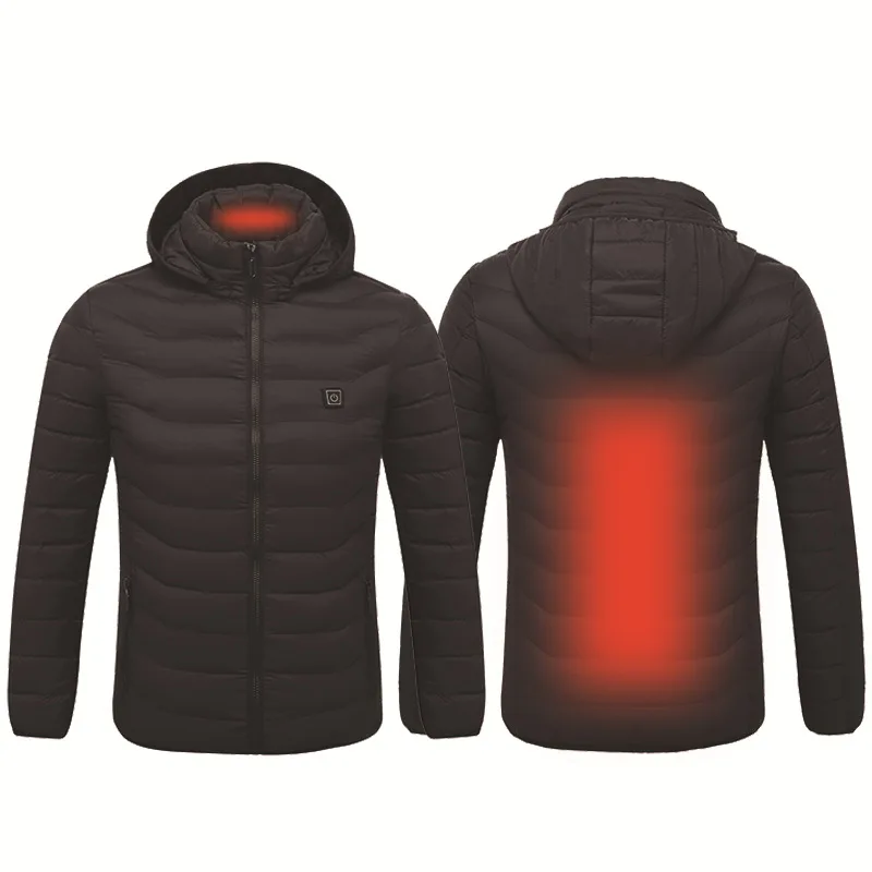 Зимние умные мужские куртки PARATAGO с подогревом Хлопковая женская одежда теплое