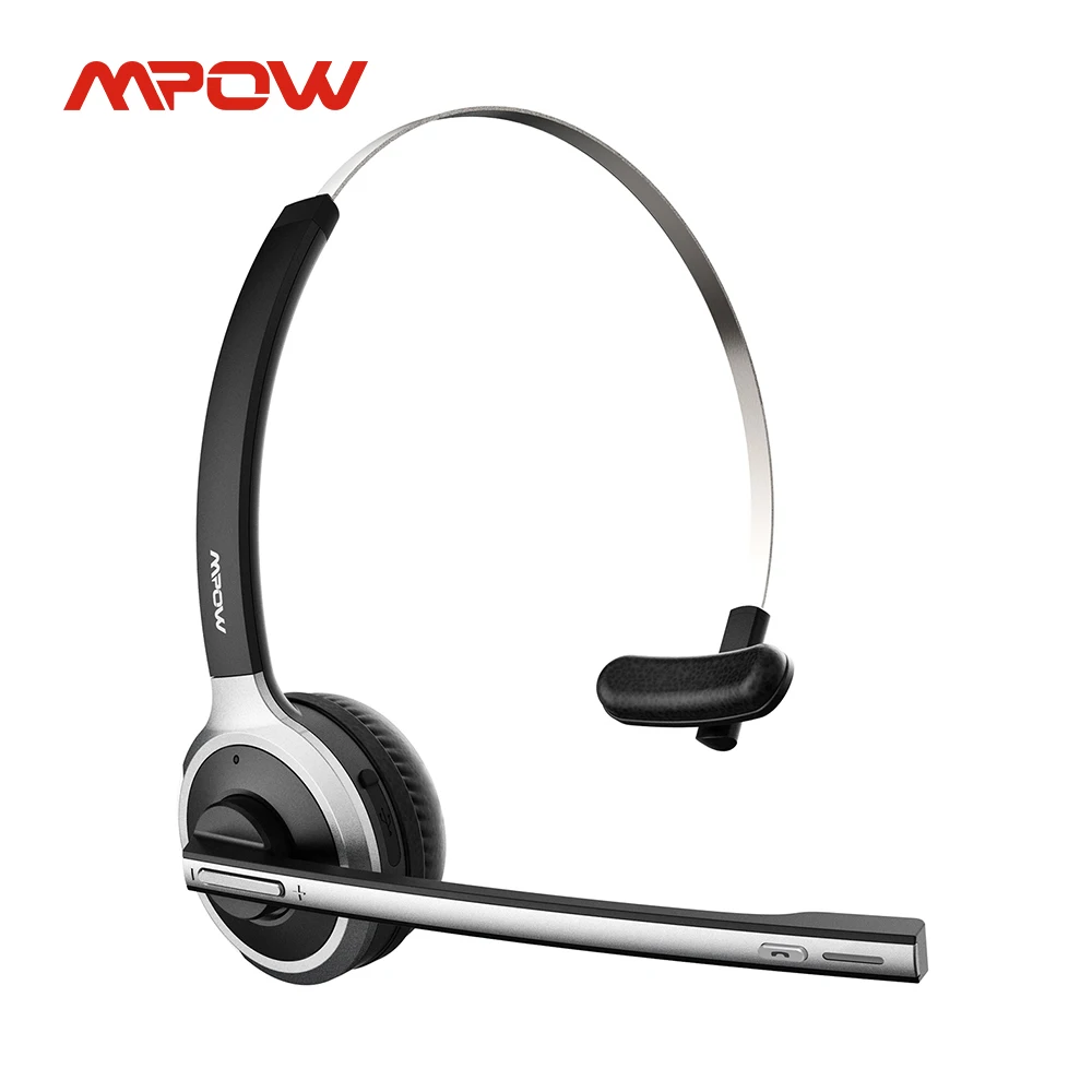 Bluetooth гарнитура Mpow M5 V5.0 беспроводные наушники для водителя грузовика звонков с