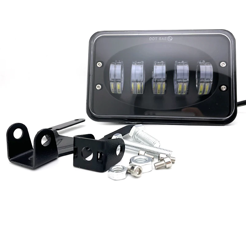 4pcs 6 Inch 50W LED Work Light Flood Driving Lamp for Off Road truck 4WD 4x4 UAZ Motorcycle 12V 24V Auto Fog Lamp. | Автомобили и
