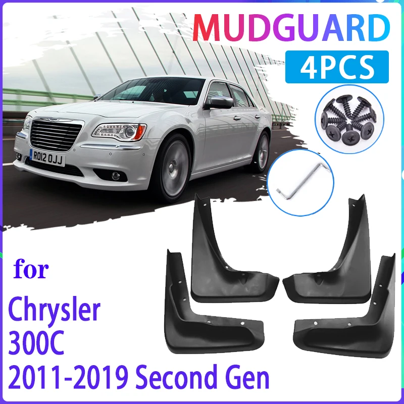 

Car Mud Flaps for Chrysler 300C 300 C 2011~2019 2012 2013 2014 2015 2016 Mudguard Splash Guards Fender Mudflaps Auto Accessories