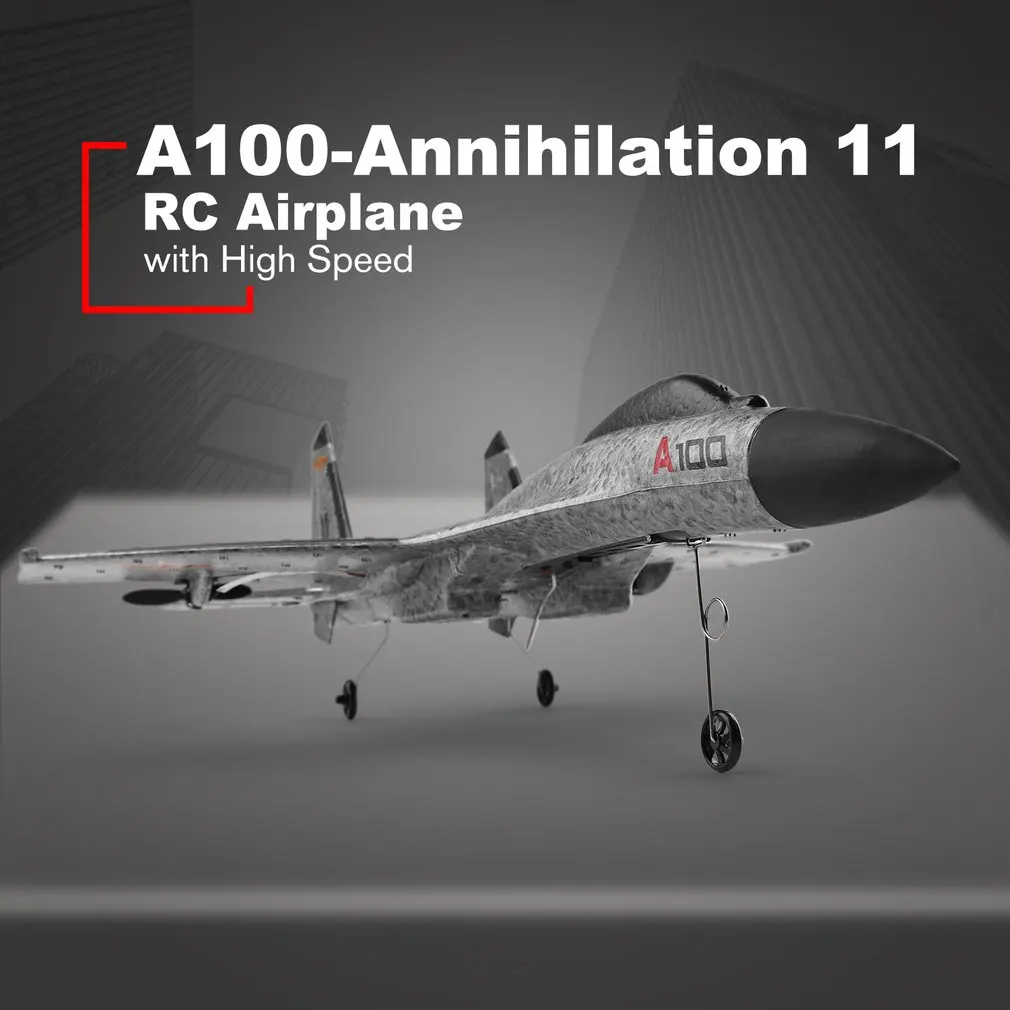 Wltoys A100-Annihilation 11 3CH RC FPV гоночный самолет игрушки Мини 340 мм размах крыльев EPP rc