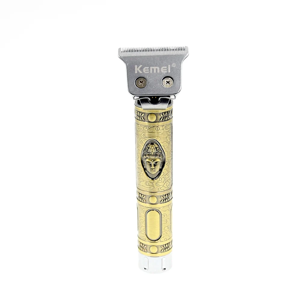 Kemei лысый для стрижки волос триммер машинка Heavy Industry Аккумуляторный Триммер 5 Вт