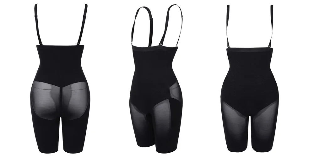FeelinGirl Fajas Colombianas Shaper Seamless Shapewear Tummy Control Thigh Slimmer Postpartum Butt Lifter Slimming Underwear