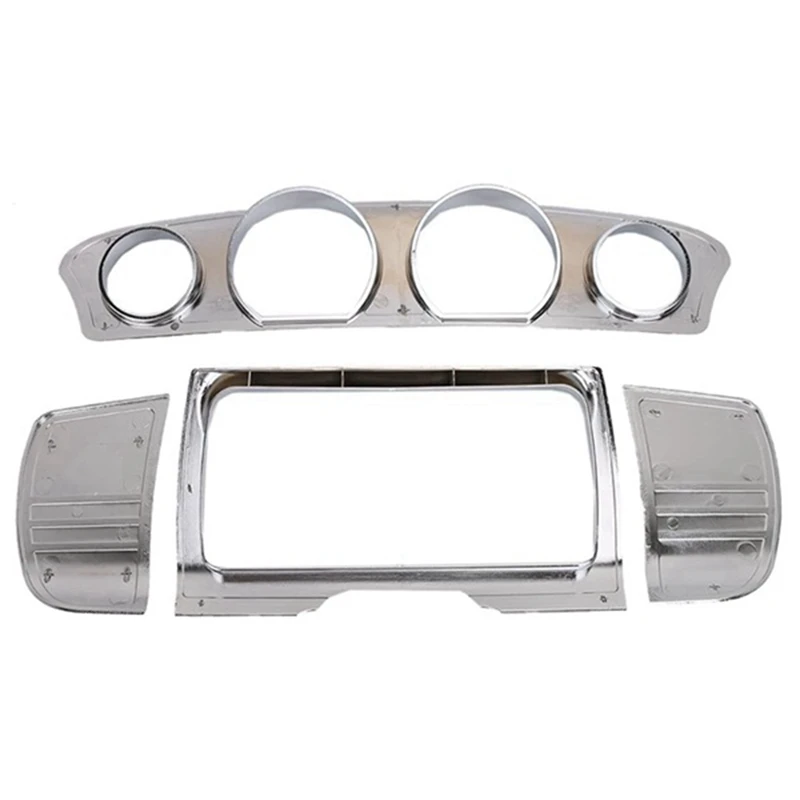 

Motorbike Instrument Surround Gauge Panel Adhesive Cover Trim Kit for Electra Street Ultra Limited Tri Glide 14-19