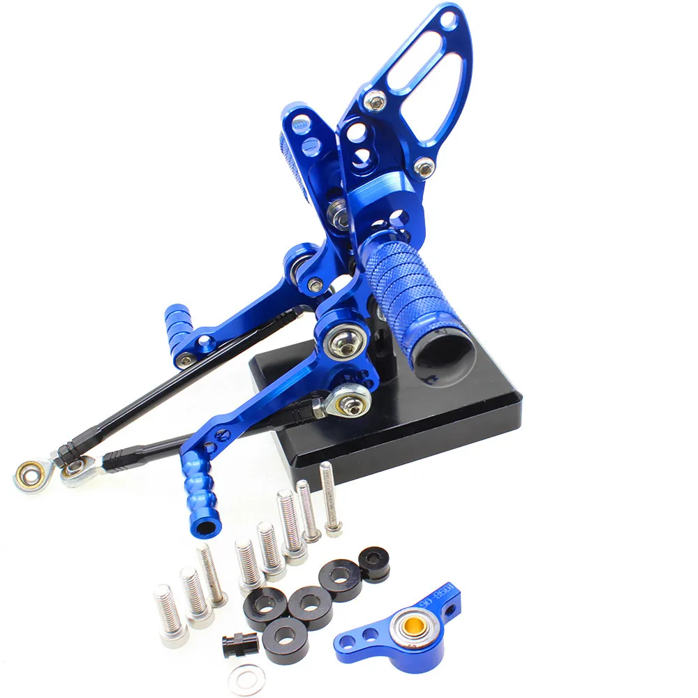 МФС мотоцикл задний комплект ЧПУ Регулируемые подножки аксессуары для поездок