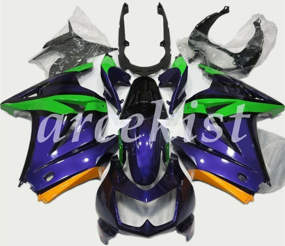 Литье под давлением мотоцикл Новый ABS Обтекатели комплект подходит для kawasaki Ninja