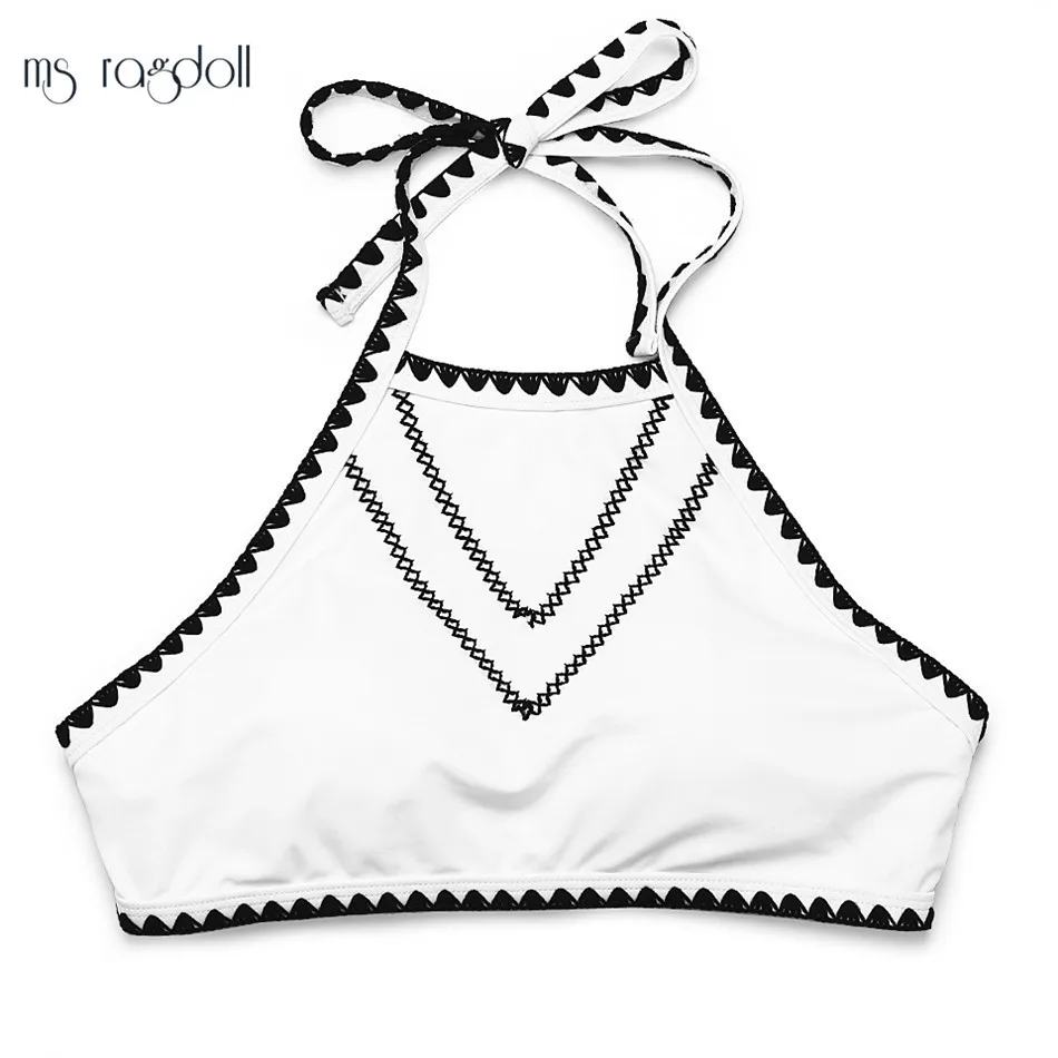 Сексуальный женский купальный костюм Женский Бандаж пуш-ап бикини однотонный