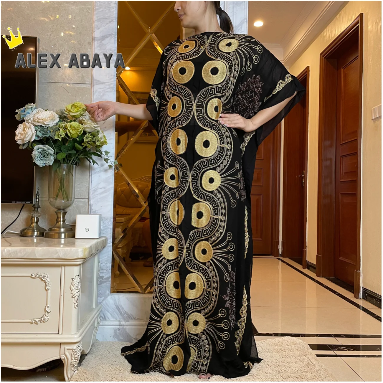 Арабское платье женское мусульманское из Дубая яркое 2021 марокканский кафтан