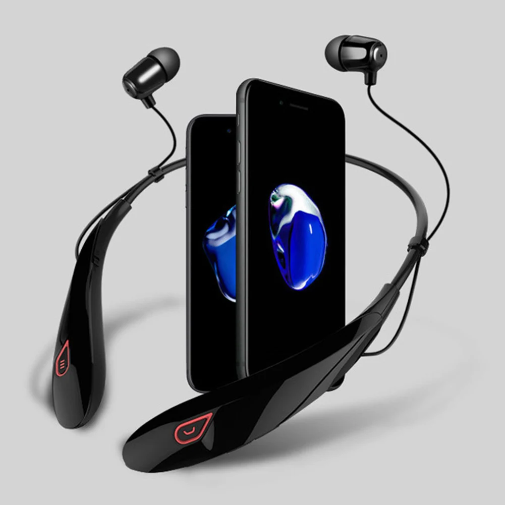 Беспроводные Bluetooth-наушники Y98 с шейным ободом Спортивная стереогарнитура для