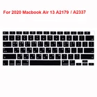 Корейский язык США Макет силиконовая клавиатура протектор для 2020 Macbook Air 13 A2179 A2337 крышка клавиатуры