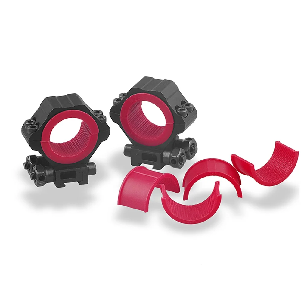 Discovery Picatinny Mount 25.4mm 30mm 34mm Universal Multi-diameter Outdoor Telescope Bracket for Ring Mounts | Спорт и развлечения
