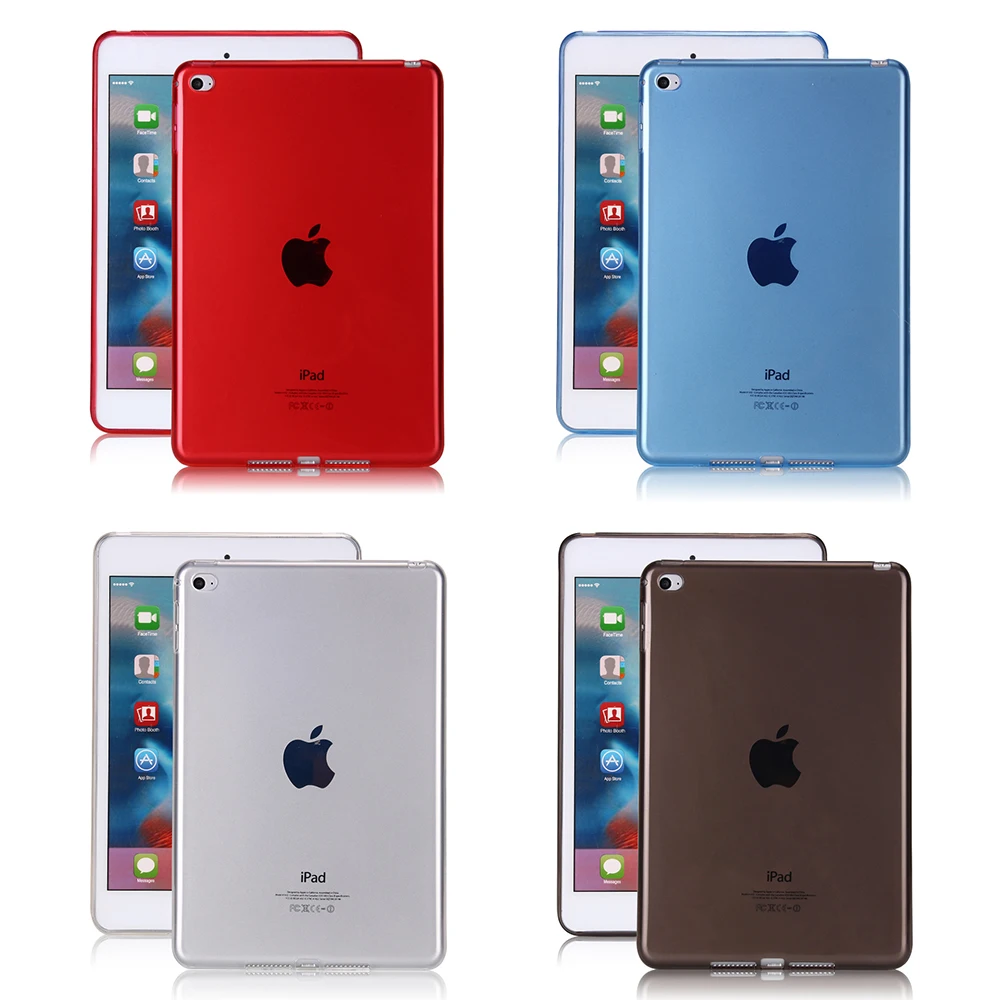 Яркий прозрачный ТПУ Тонкий чехол для iPad Pro 11 9 7 2017 2018 с прозрачной гелевой защитой