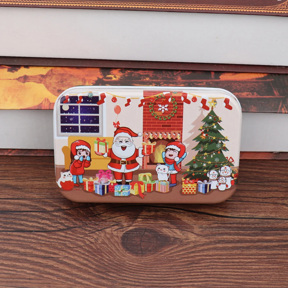 1 Набор рождественские деревянные пазлы DIY маленькие подарки Детские ручной