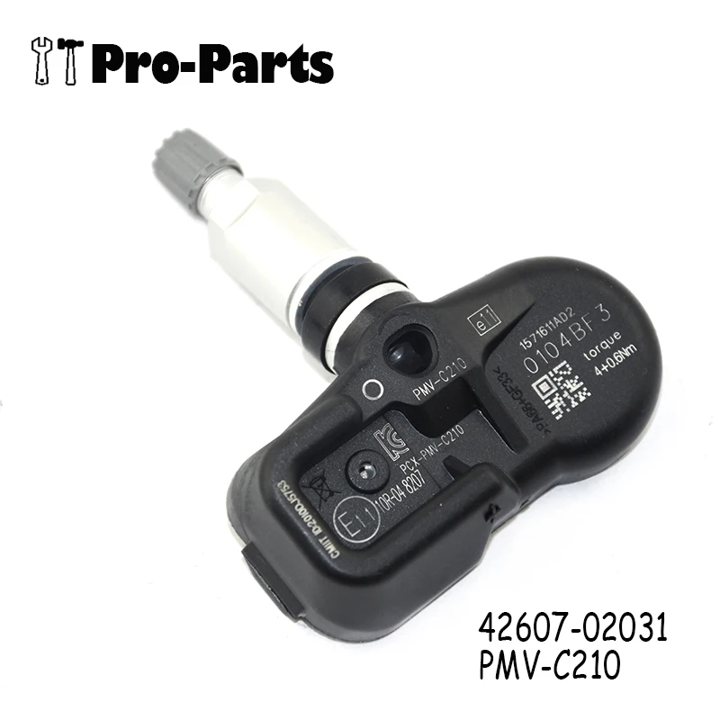 Датчик давления в шинах TPMS 1 шт. 42607-02031 для Toyota Camry Corolla RAV4 IV Sequoia FJ Land Cruiser 200 Prado 433 МГц