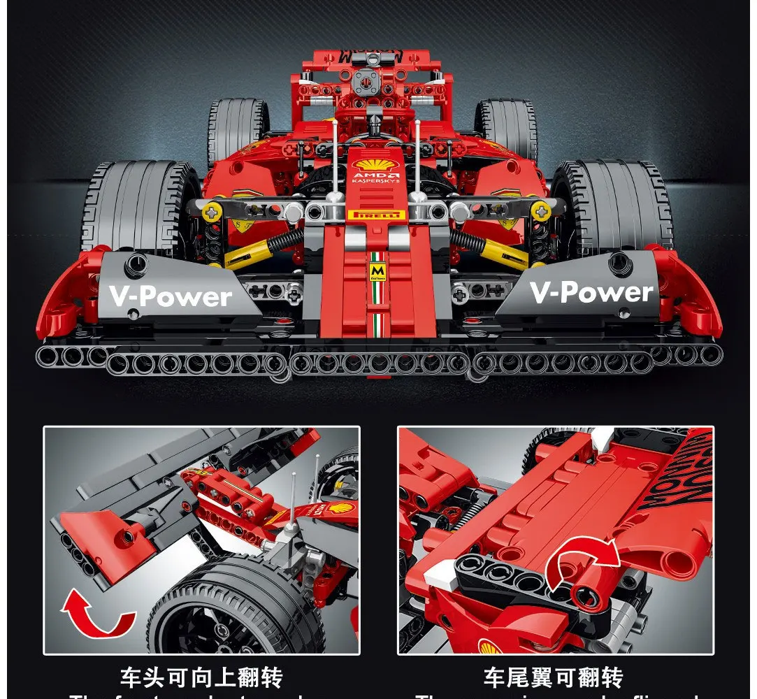 Техническая серия MOC моделирующая ФОРМУЛА F1 гоночный автомобиль модель