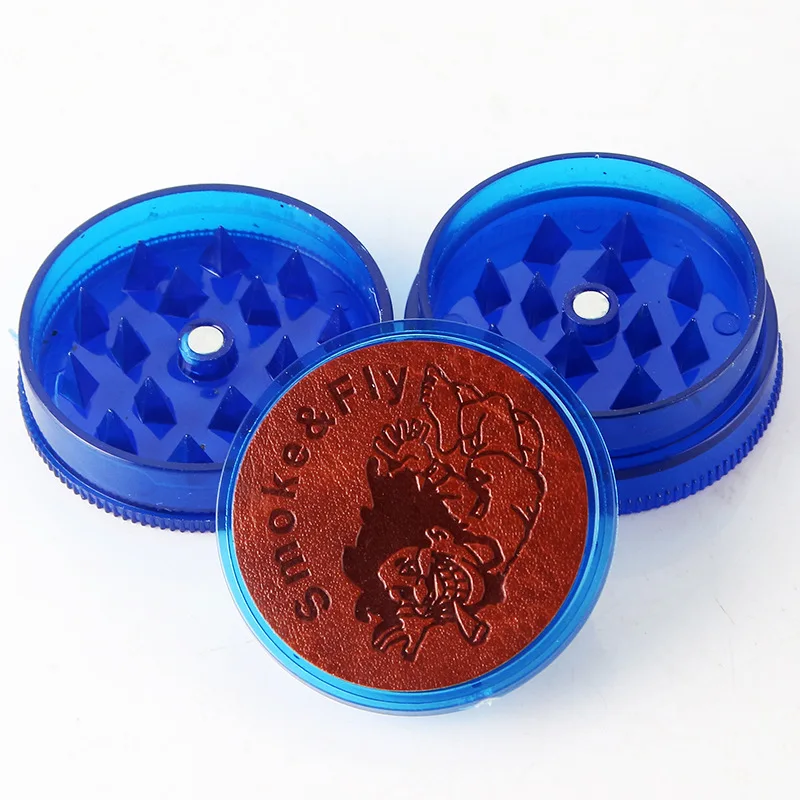 Круглая форма 60 мм магнит дым шлифовальные станки жесткий пластик травяные травы