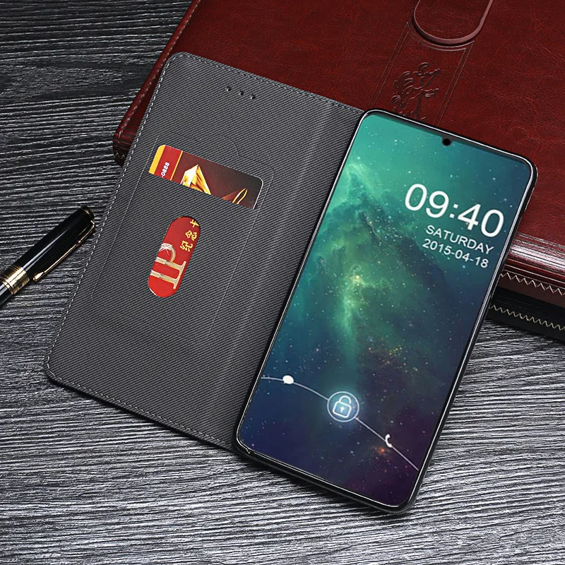 Для Nokia 6 2 чехол TA-1198 TA-1200 роскошный бизнес флип PU кошелек ретро кожаные чехлы для 7