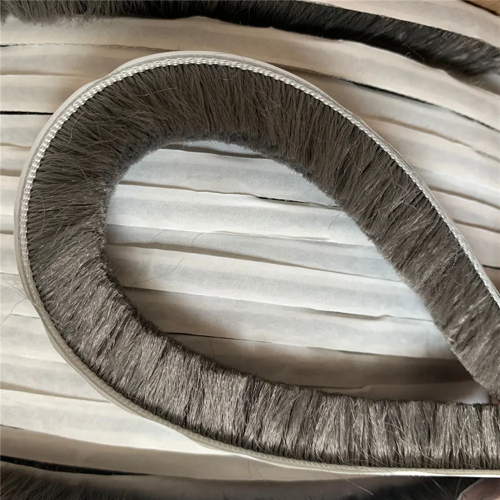 6x12 мм серый плавник Кисти Уплотнения самоклеящийся уплотнитель лобового стекла