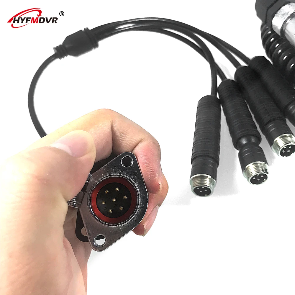 HYFMDVR оптовая продажа 4 наружные головки 7 сердечников для грузовика/прицепа PU