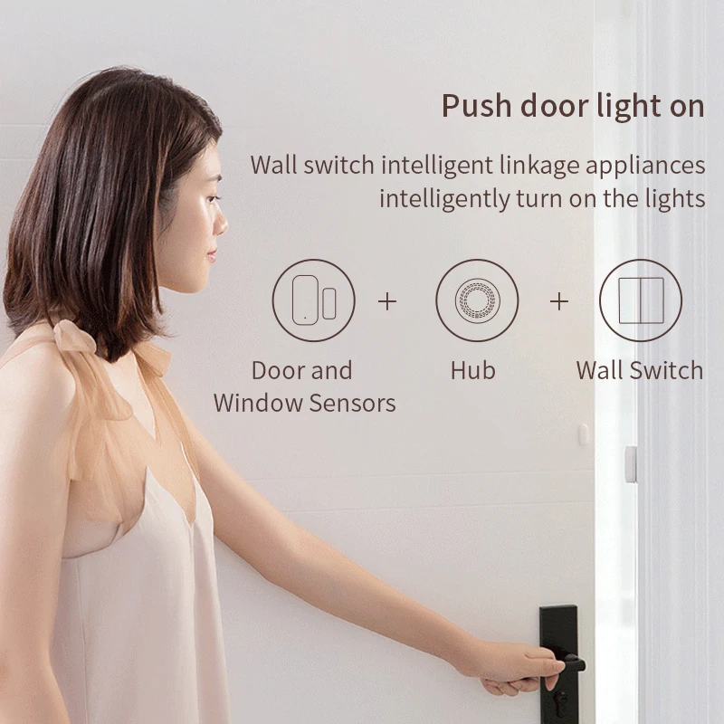 Смарт хаб Xiaomi Aqara M1S Gateway беспроводной Wi Fi RGB светильник ZigBee ночник для MiHome Apple Homekit