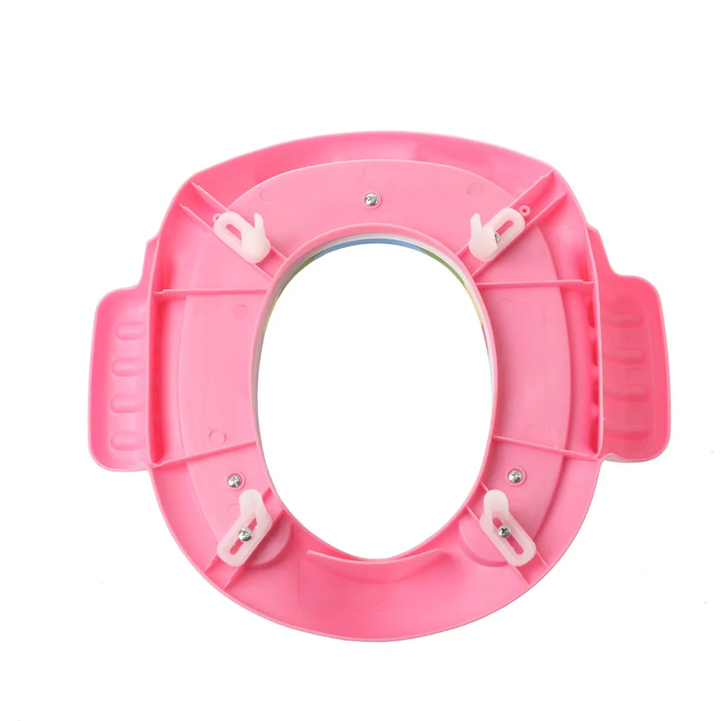 

3colors Baby Child Potty Toilet Trainer Seat Step Stool Ladder Adjustable Training Chair Children Toilet Comfort Soft Anti-slip