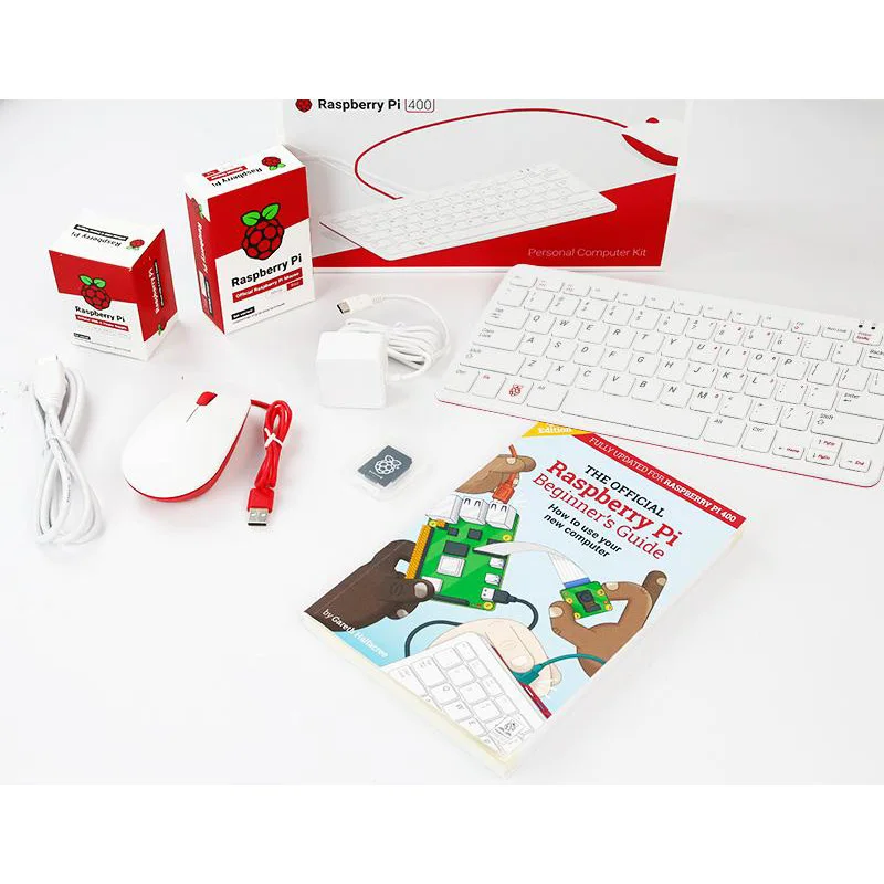 Плата и стартовый набор для Raspberry Pi 400 клавиатура компьютера | Компьютеры офис