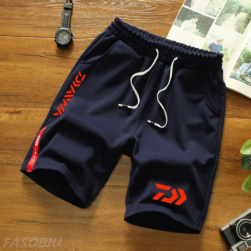 Дышащие рыболовные шорты Daiwa с несколькими карманами быстросохнущая одежда для