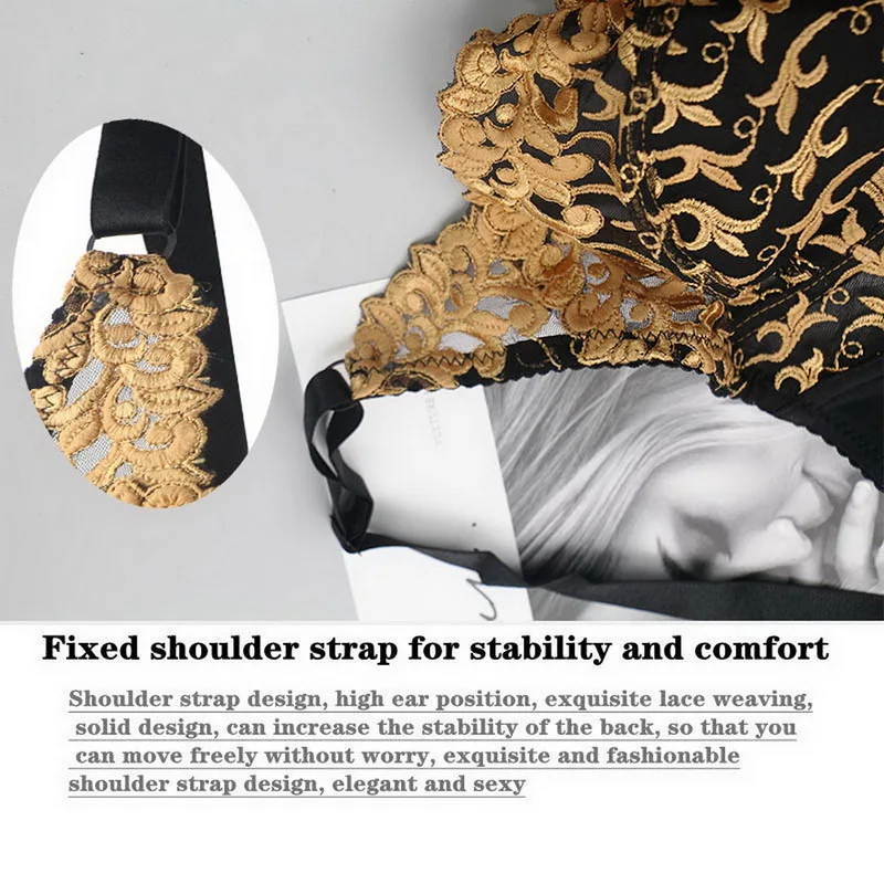 Женские кружевные бюстгальтеры размера плюс сексуальный бюстгальтер пуш-ап