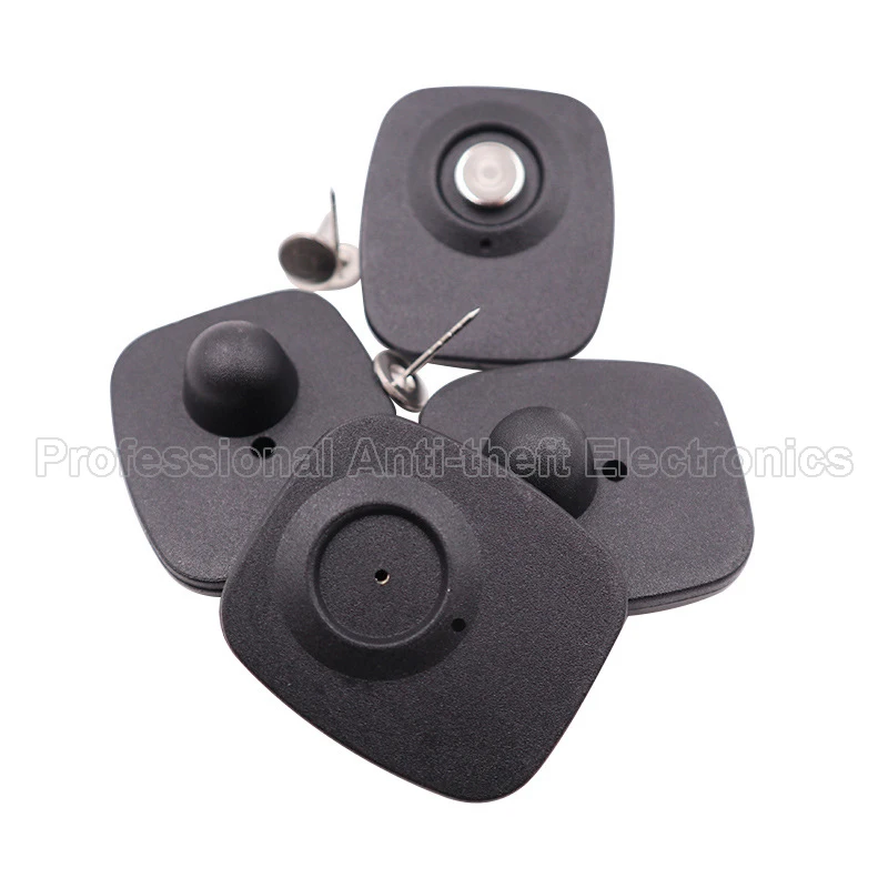 Жесткая радиочастотная бирка безопасности eas 8 2 МГц мини квадратная rf для одежды