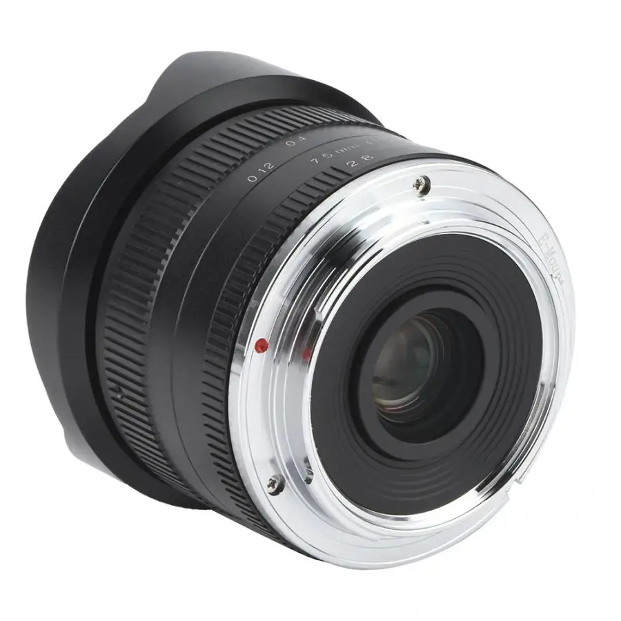 Объектив с фиксированным фокусом 7artisans 7 5 мм f2.8 180 дюйма ручной фиксированный