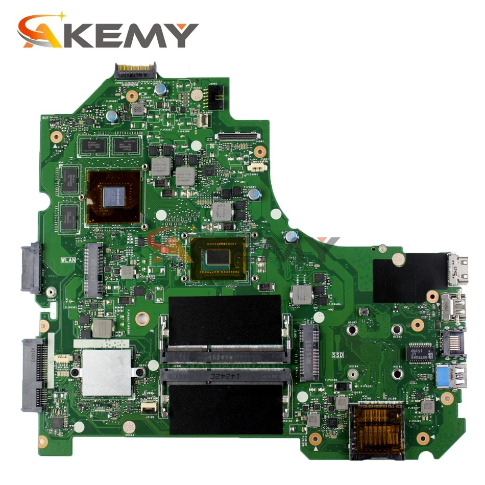 Материнская плата Akemy K56CM для ноутбука ASUS K56CB K56C S550CB S550CM оригинальная материнская