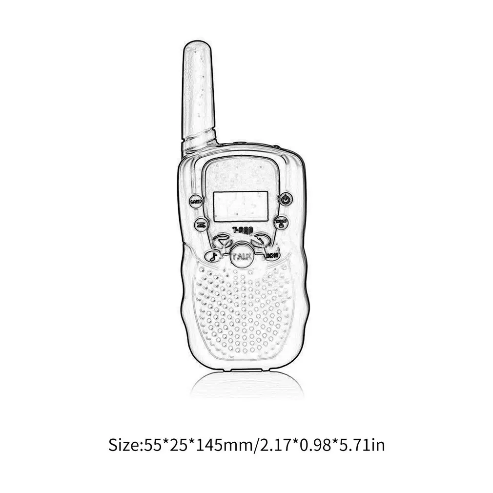 

Mini Walkie-talkies T388 1w 22ch Lcd Display For Kid Children Two Way Radios Long Range Two-Way Radios