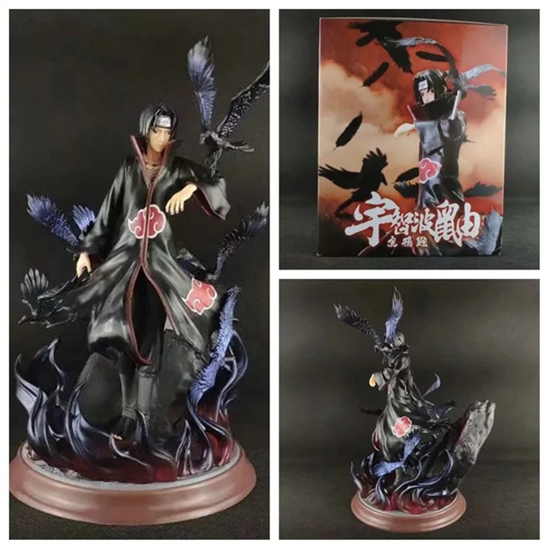 

26cm Anime Uzumaki Cosplay Figure Uchiha Itachi Hoshigaki Kisame PVC Action Figure Doll Collectible Model Figure Toy Gift