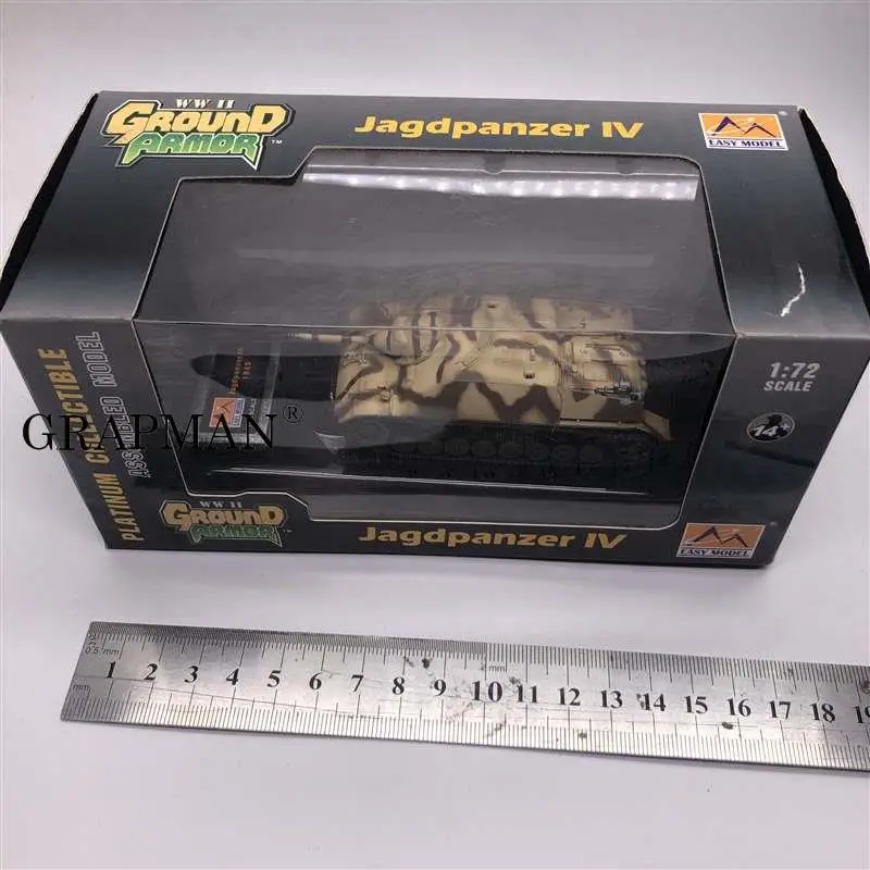 1/72 немецкий Jagdpanzer IV Танк времен Второй мировой войны армейский Jagd Panzer 1945 Готовая