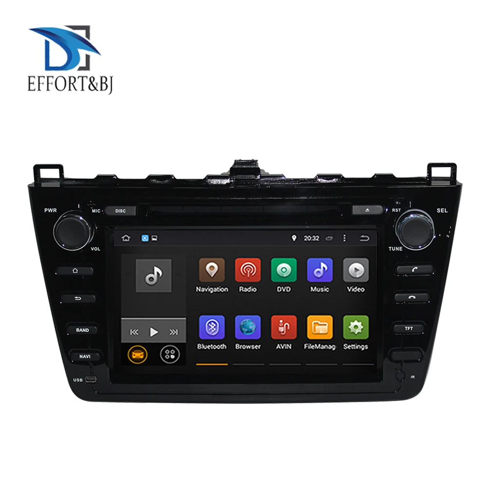 Android 10 0 Octa Core Автомобильный GPS-навигатор для Mazda6 Ruiyi/Ultra 2008-2012 автомобильный