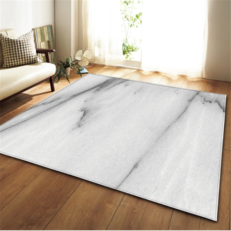 Bubble Kiss Soft Non-slip Rugs for Modern Living Room Marble Pattern Style Carpet Floor Mat Comfortable Bedside Rug | Дом и сад
