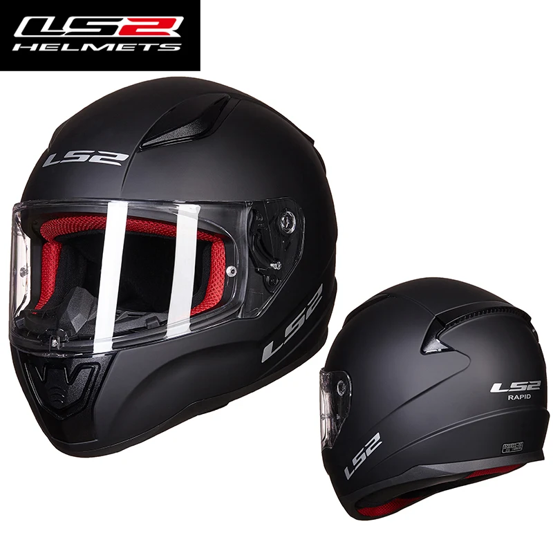 Зимние мужские и женские LS2 FF353 Анфас Мотоциклетный ECE Casco Мото Мотоцикл Байк шлем