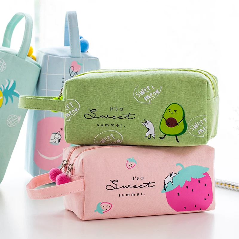 

Large Capacity Pencil Case Kawaii Pencilcase School Pen Case Supplies Pencil Bag School Box Pencils Pouch Stationery