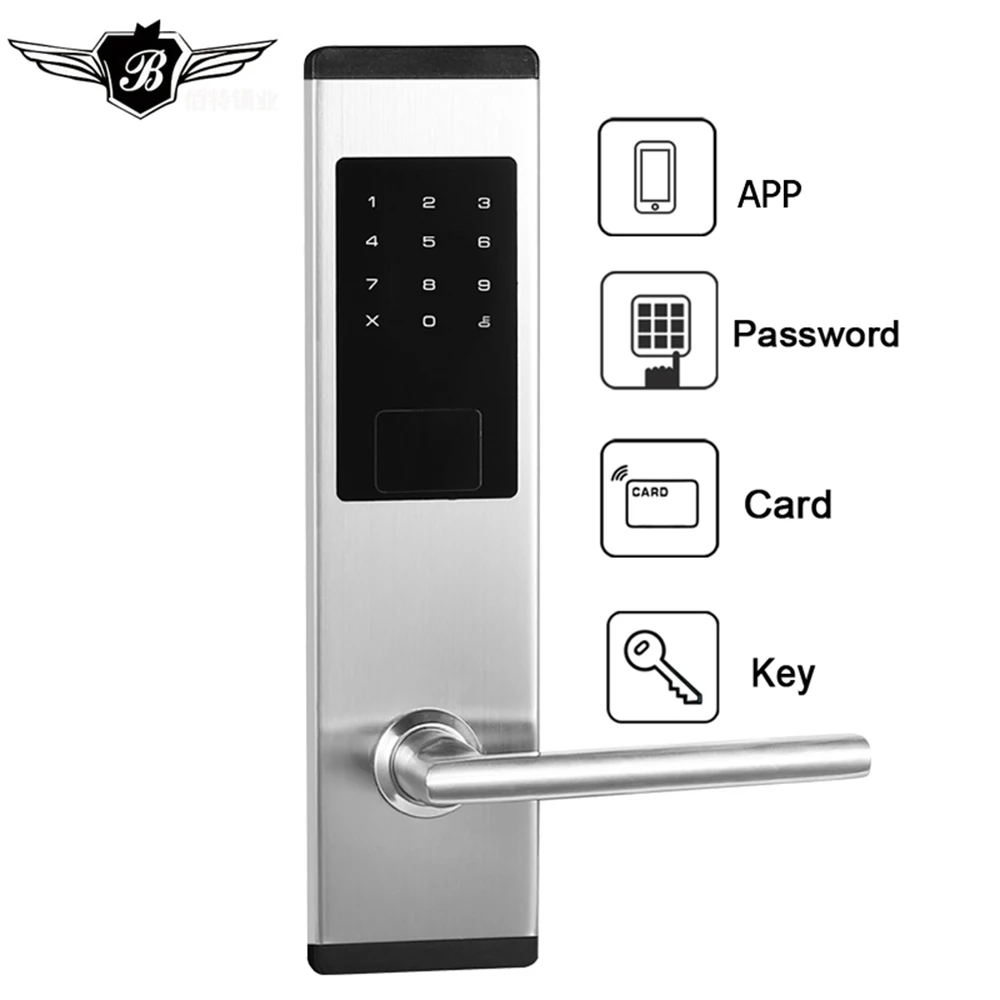 Умный Замок TTlock с bluetooth APP пароль устройство чтения RFID смарт-замок двери wifi
