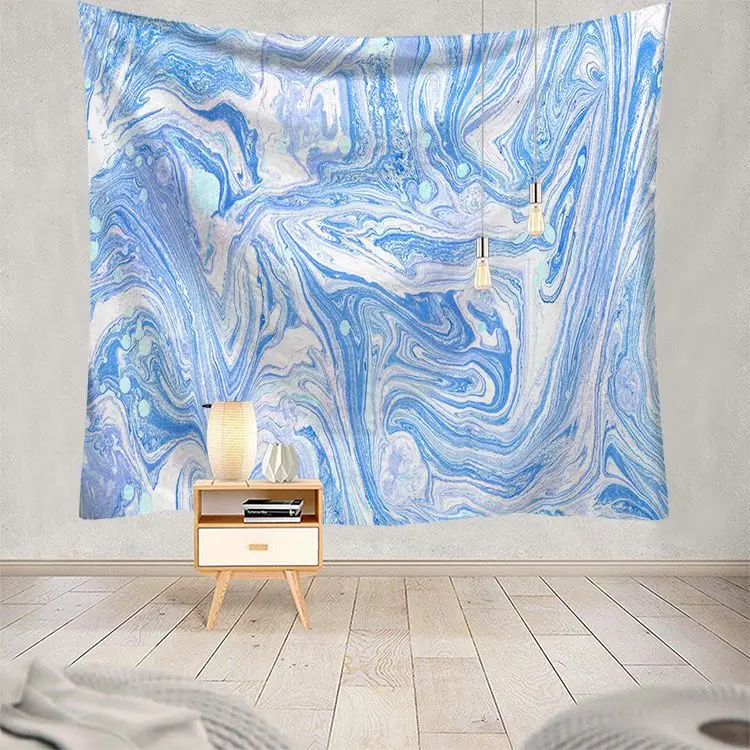 Маленький городок живописный Гобеленовая Городская жизнь настенный пейзажные