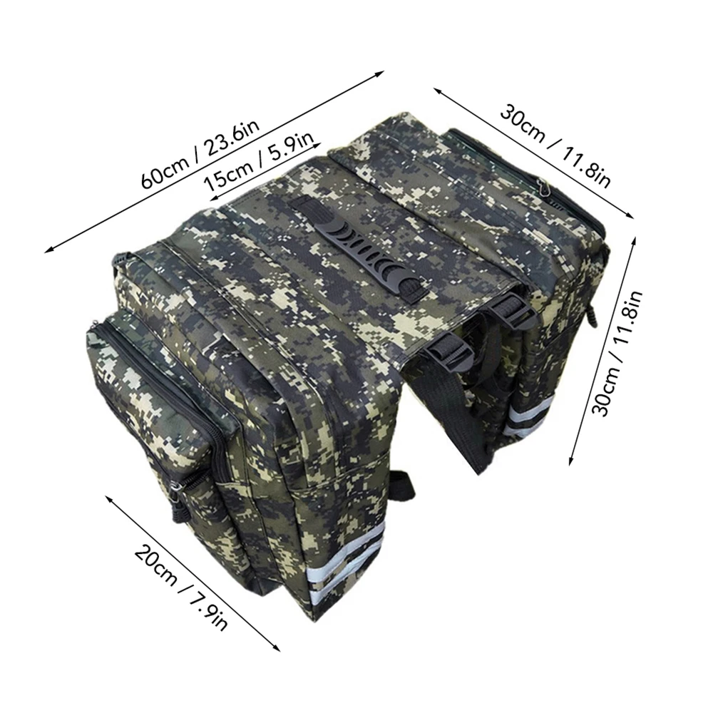 Горный Дорожный велосипедный велосипед 2 в 1 камуфляжные сумки для багажника