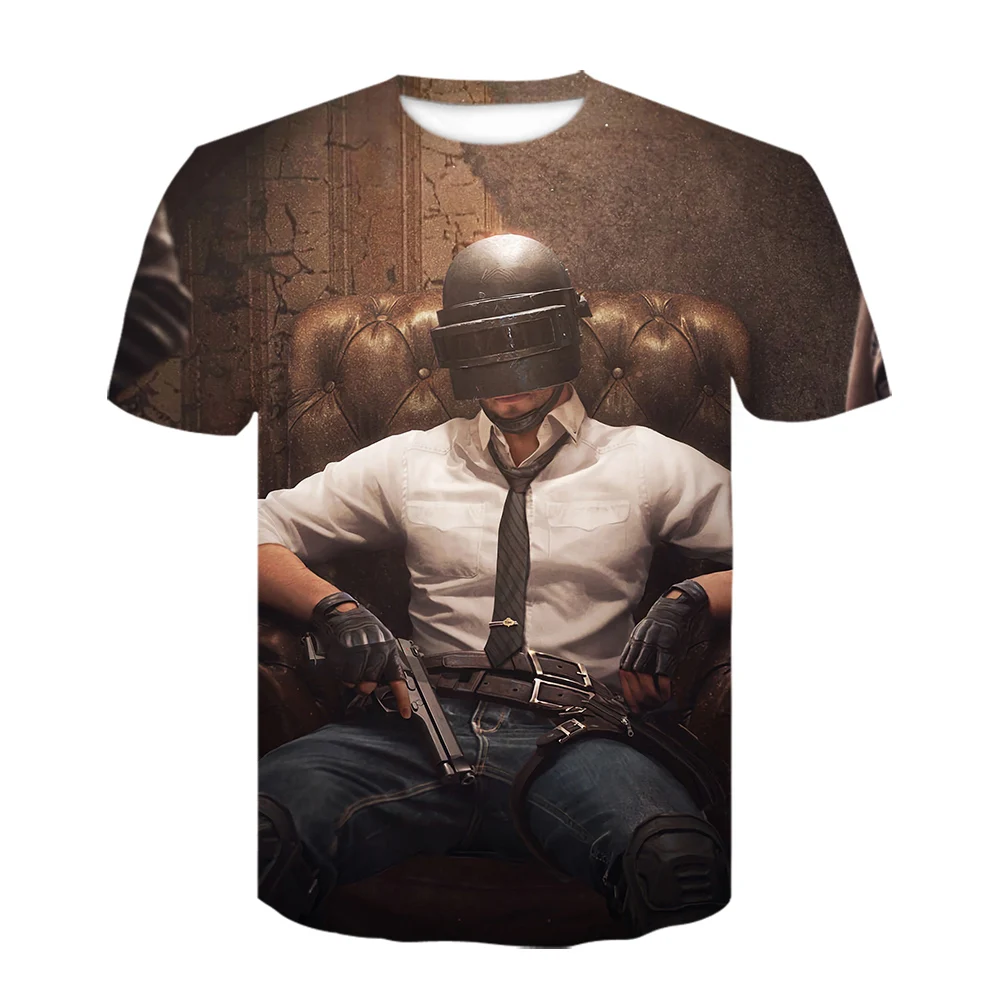 

Hot Game PUBG Aikooki Fashion Playerunknown's Battlegrounds men t-shirt funny summer shirts cool shirt for men women unisex top