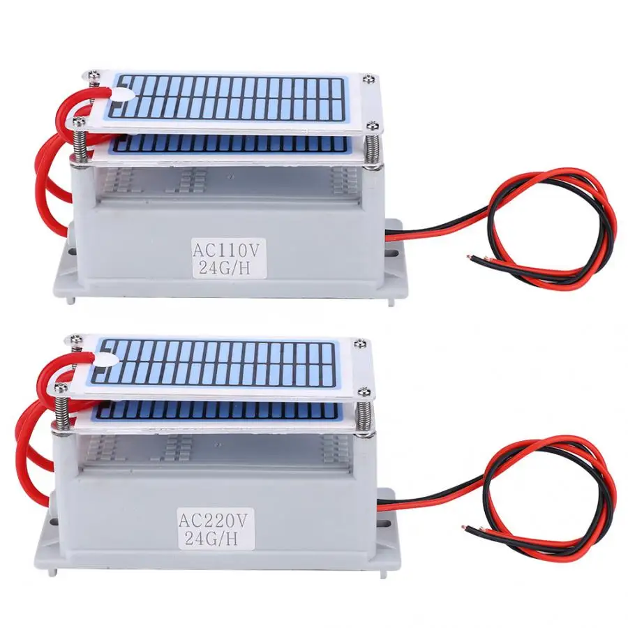 Генератор озона 24 г очиститель воды и воздуха встроенный двухслойный озонатор с