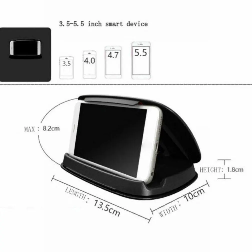 

Car Phone Holder Dashboard Universal Mobile Phone Clip Mount Bracket Car Bracket Handsfree Phone Stand