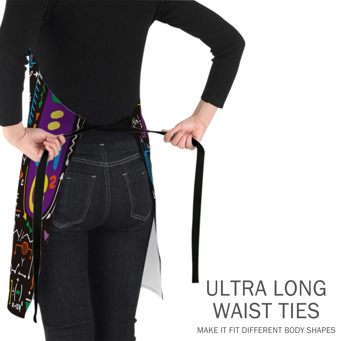 Кухонный Фартук Физика Наука академическая алгебра формула без рукавов Фартуки